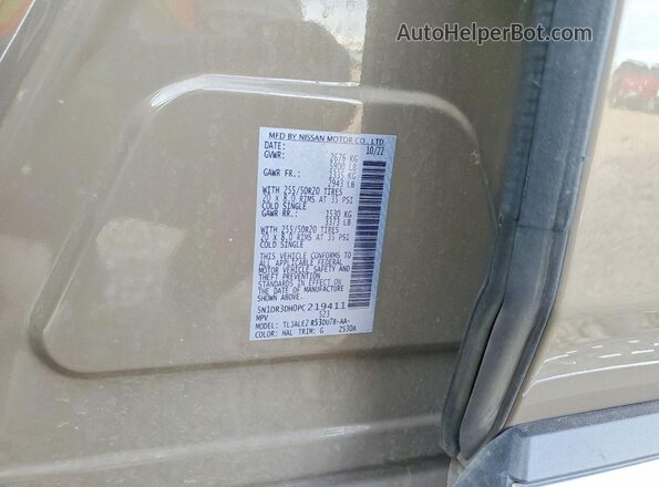 5N1DR3DH0PC219411 2023 NISSAN PATHFINDER Tan 