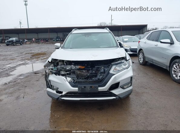 5N1ET2MV0JC801196 2018 NISSAN ROGUE HYBRID Silver Vista del cuadro de instrumentos