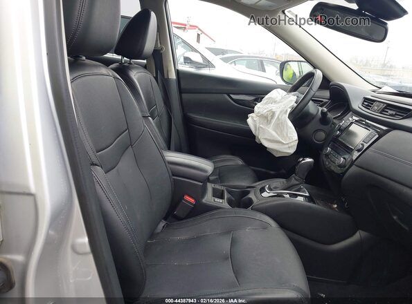 5N1ET2MV0JC801196 2018 NISSAN ROGUE HYBRID Silver Vista interior delantera