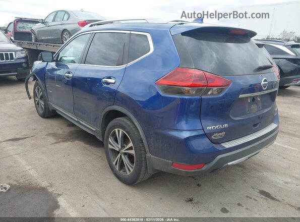 5N1ET2MV0JC823196 2018 NISSAN ROGUE HYBRID Dark Blue 
