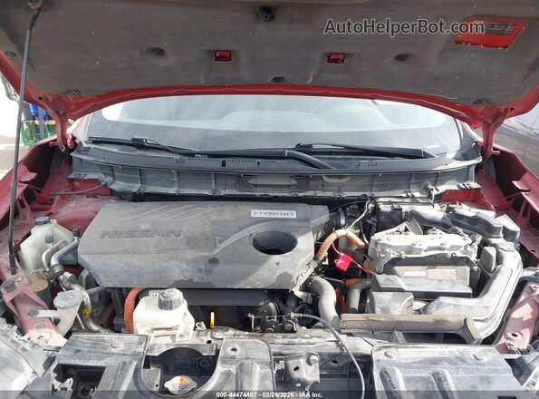5N1ET2MV5JC852290 2018 NISSAN ROGUE HYBRID Red 