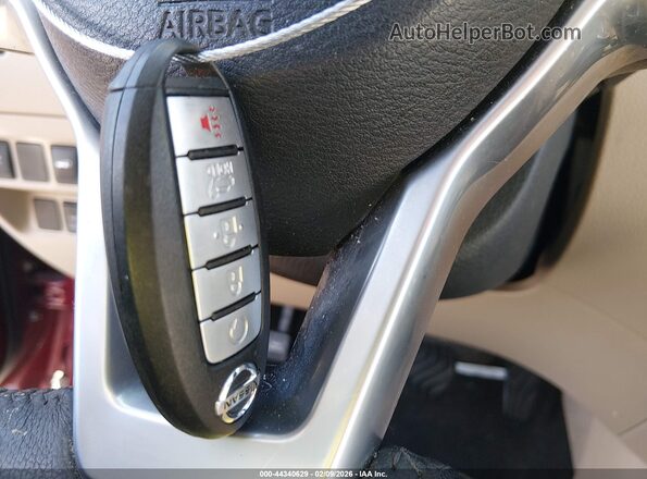 5N1ET2MV7JC844871 2018 NISSAN ROGUE HYBRID Red Առջևի վահանակի տեսք