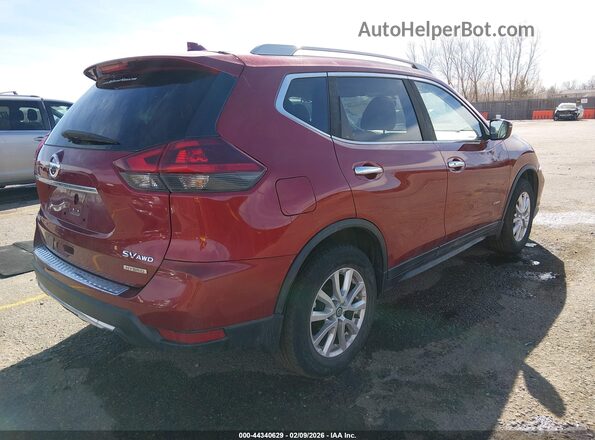 5N1ET2MV7JC844871 2018 NISSAN ROGUE HYBRID Red Հետևի աջ