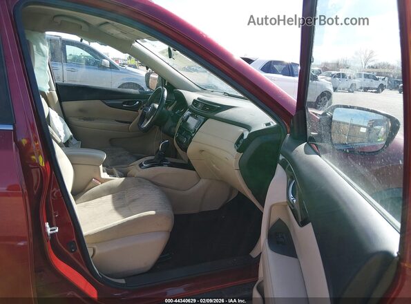 5N1ET2MV7JC844871 2018 NISSAN ROGUE HYBRID Red Սալոնի դիմացի տեսք