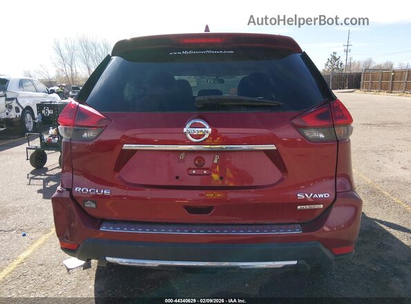 5N1ET2MV7JC844871 2018 NISSAN ROGUE HYBRID Red 