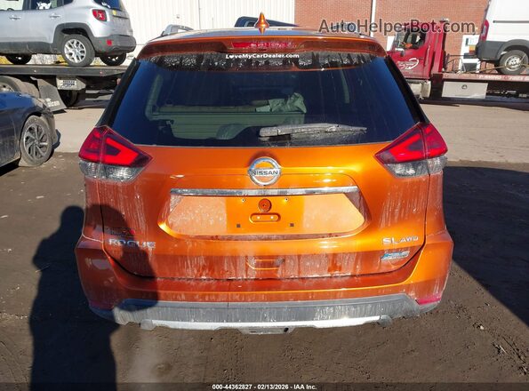 5N1ET2MVXHC768895 2017 NISSAN ROGUE HYBRID Orange 