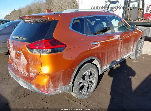 5N1ET2MVXHC768895 2017 NISSAN ROGUE HYBRID Orange Rear right