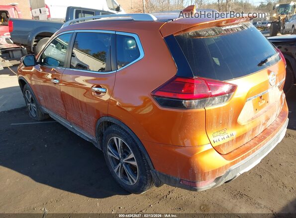 5N1ET2MVXHC768895 2017 NISSAN ROGUE HYBRID Orange Rear left