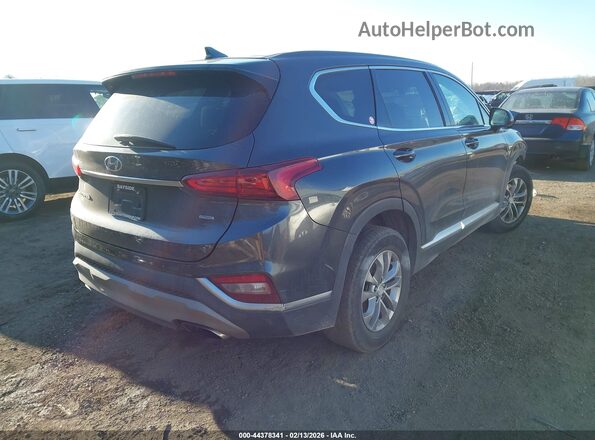 5NMS3CAD1LH205785 2020 HYUNDAI SANTA FE Black Հետևի աջ