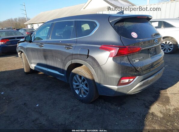 5NMS3CAD1LH205785 2020 HYUNDAI SANTA FE Black Հետևի ձախ