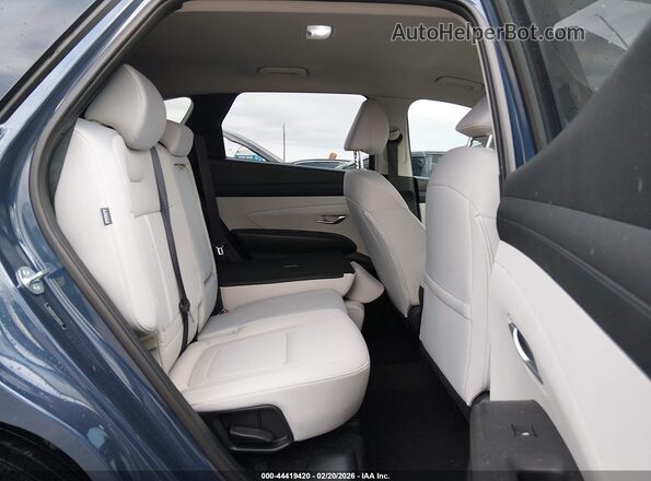 5NMJB3DEXSH605362 2025 HYUNDAI TUCSON Dark Blue VIN კოდის სტიკერის ხედი