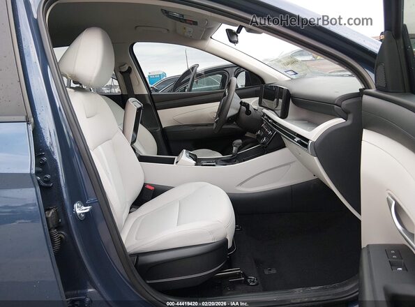 5NMJB3DEXSH605362 2025 HYUNDAI TUCSON Dark Blue წინა სალონის ხედი