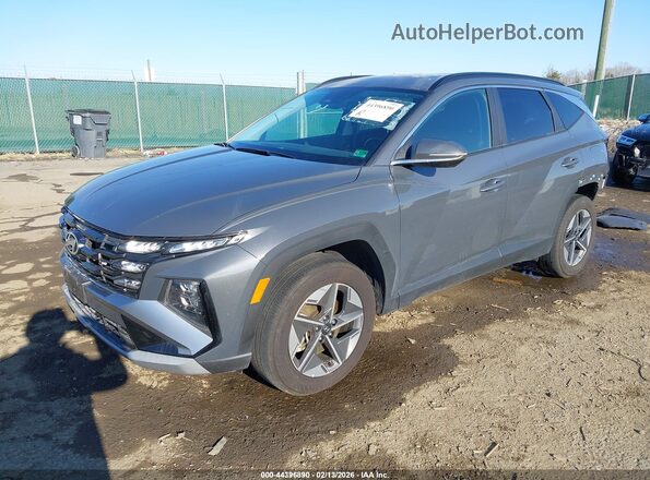 5NMJCCDE5SH472202 2025 HYUNDAI TUCSON Gray Vista tres cuartos delantera izquierda