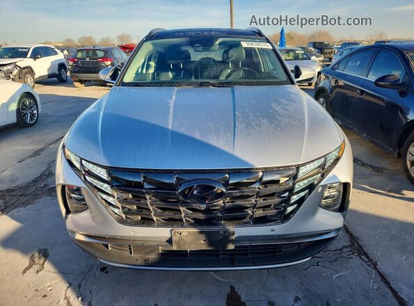 5NMJE3AE2NH020503 2022 HYUNDAI TUCSON Silver Front view