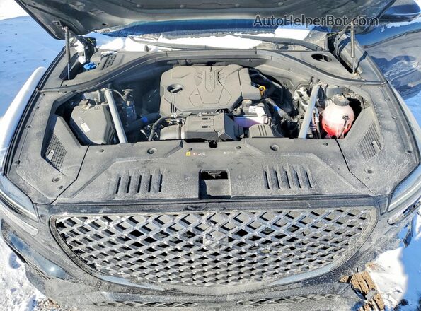 5NMMADTB8RH009612 2024 GENESIS GV70 Black ძრავის განყოფილების ხედი