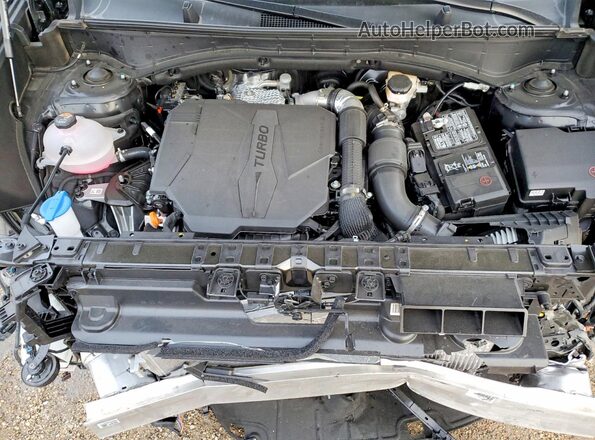 5NMP1DGL2SH129055 2025 HYUNDAI SANTA Black Widok komory silnika