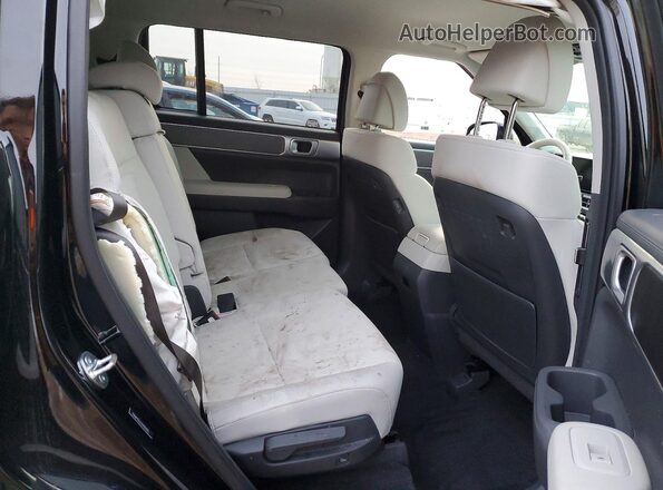 5NMP1DGL2SH129055 2025 HYUNDAI SANTA Black Widok wnętrza z tyłu