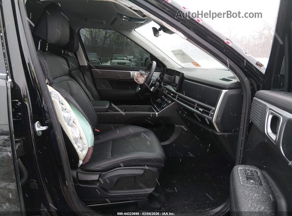 5NMP24GL6SH100297 2025 HYUNDAI SANTA FE Black Widok wnętrza z przodu