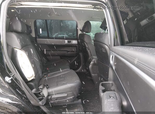 5NMP24GL6SH100297 2025 HYUNDAI SANTA FE Black Widok naklejki z numerem VIN