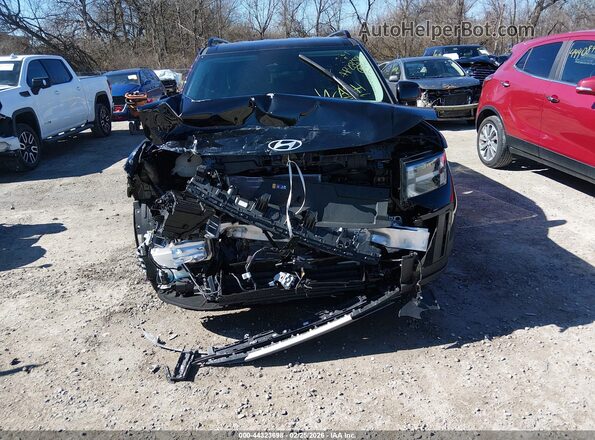 5NMP24GL6SH100297 2025 HYUNDAI SANTA FE Black Widok zestawu wskaźników
