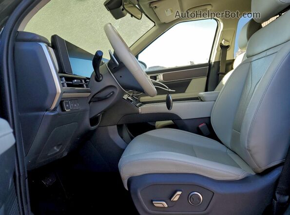 5NMP24GL9RH017893 2024 HYUNDAI SANTA Gray Widok wnętrza z przodu