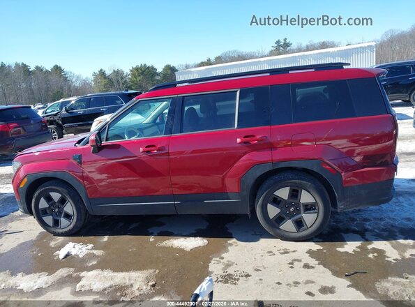 5NMP2DG19RH003331 2024 HYUNDAI SANTA FE HYBRID Red Vista interior de 360 grados