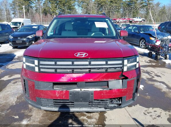 5NMP2DG19RH003331 2024 HYUNDAI SANTA FE HYBRID Red Vista del cuadro de instrumentos