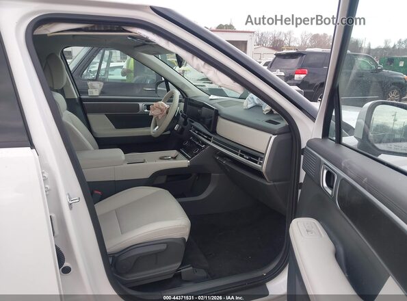 5NMP2DGL4TH155557 2026 HYUNDAI SANTA FE White Вид салону спереду