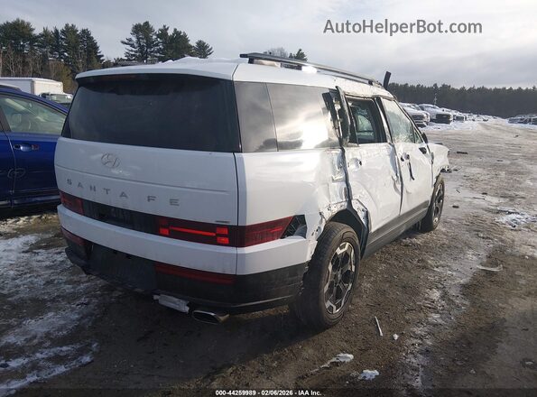 5NMP2DGLXSH142682 2025 HYUNDAI SANTA FE White Trasero derecho