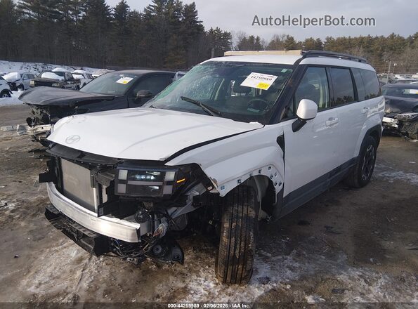 5NMP2DGLXSH142682 2025 HYUNDAI SANTA FE White Vista tres cuartos delantera izquierda