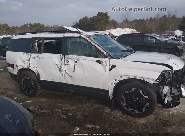 5NMP2DGLXSH142682 2025 HYUNDAI SANTA FE White Vista interior trasera