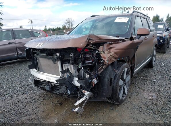 5NMP3DG10RH012416 2024 HYUNDAI SANTA FE HYBRID Коричневый Вид спереди