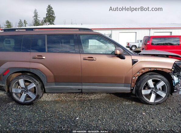5NMP3DG10RH012416 2024 HYUNDAI SANTA FE HYBRID Коричневый Панорамный вид салона 360°