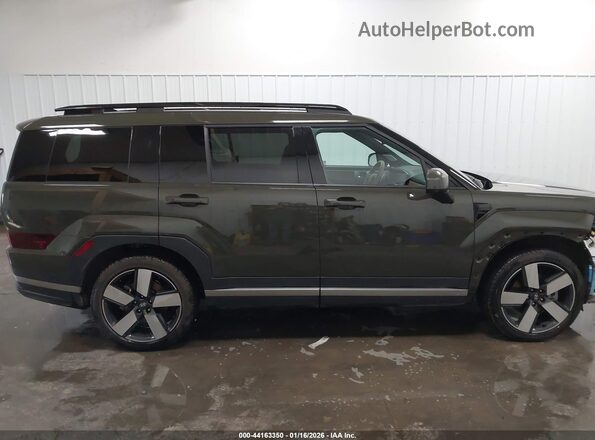 5NMP3DG1XRH004498 2024 HYUNDAI SANTA FE HYBRID Зеленый Панорамный вид салона 360°
