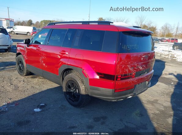 5NMP3DGL4RH042407 2024 HYUNDAI SANTA FE Red Rear left
