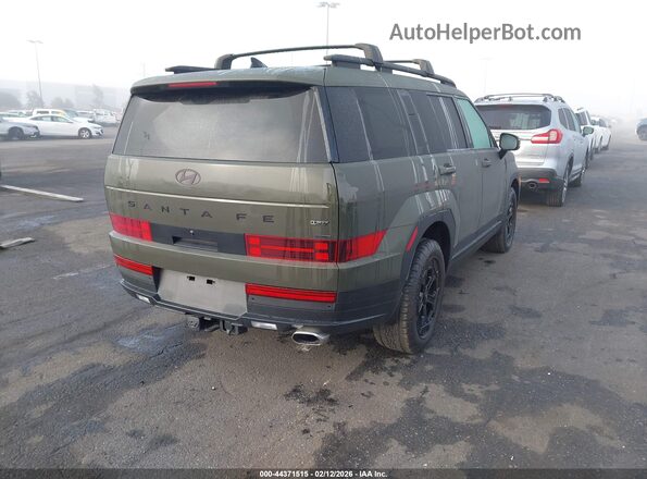 5NMP3DGL5SH140867 2025 HYUNDAI SANTA FE Green უკანა მარჯვენა