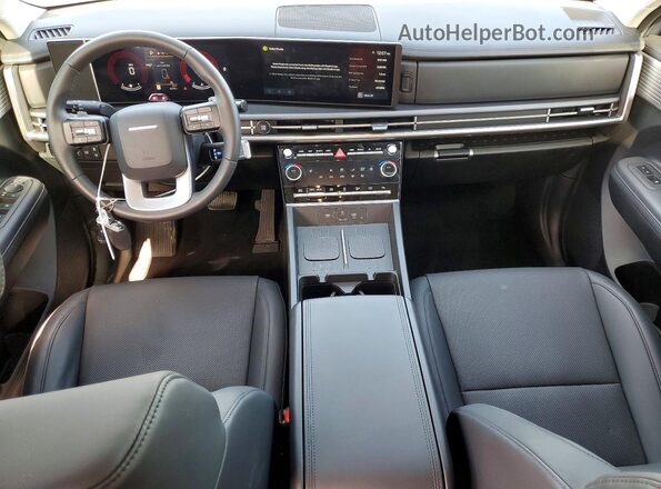 5NMP3DGL7SH109233 2025 HYUNDAI SANTA Blue Dashboard view