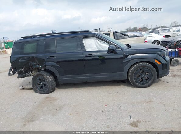 5NMP3DGL8RH044872 2024 HYUNDAI SANTA FE Black Սալոնի 360 աստիճան տեսք