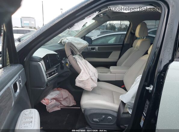 5NMP44GL8RH007897 2024 HYUNDAI SANTA FE Gray Widok wnętrza z przodu