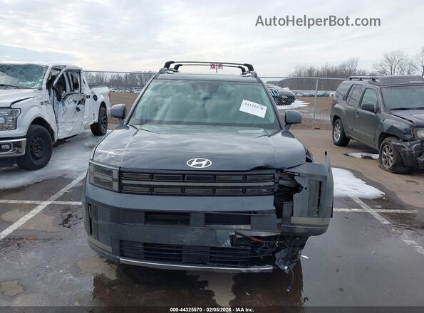 5NMP4DGLXSH130865 2025 HYUNDAI SANTA FE Gray Սալոնի հետևի տեսք