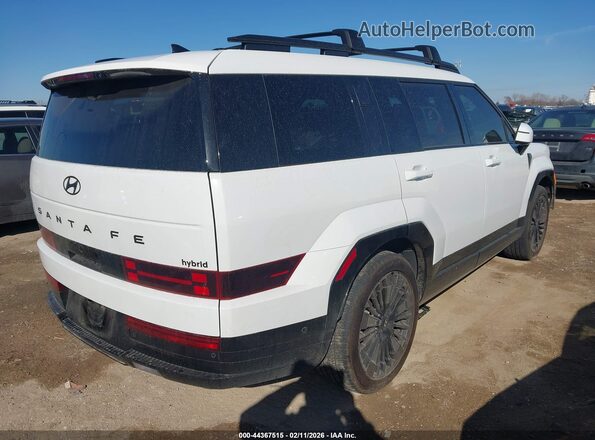 5NMP54G14TH083989 2026 HYUNDAI SANTA FE HYBRID White Հետևի աջ