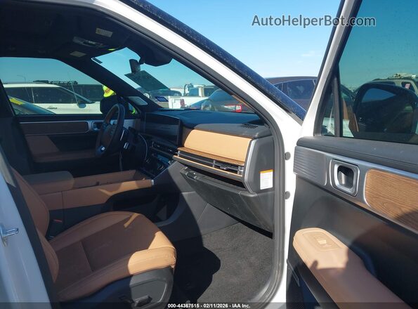 5NMP54G14TH083989 2026 HYUNDAI SANTA FE HYBRID White Սալոնի դիմացի տեսք