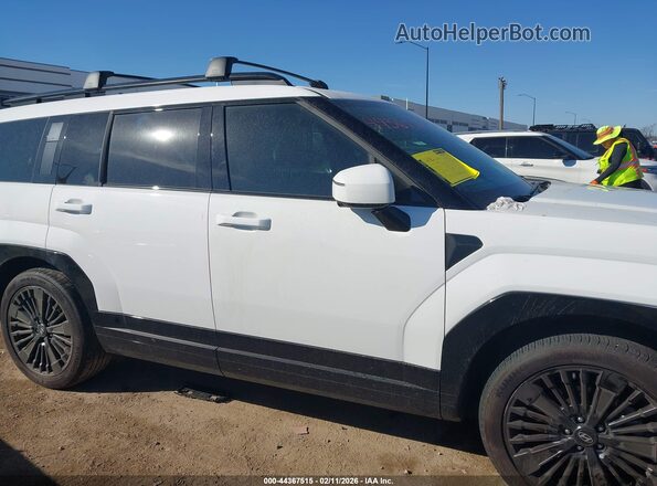 5NMP54G14TH083989 2026 HYUNDAI SANTA FE HYBRID White Սալոնի հետևի տեսք