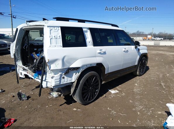 5NMP54GL0RH048392 2024 HYUNDAI SANTA FE CALLIGRAPHY Белый Задняя правая четверть