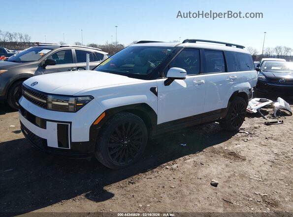 5NMP54GL0RH048392 2024 HYUNDAI SANTA FE CALLIGRAPHY Белый Передняя левая четверть