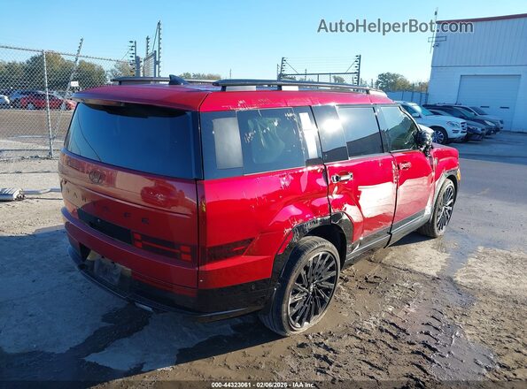 5NMP54GL1RH033075 2024 HYUNDAI SANTA FE CALLIGRAPHY Red Trasero derecho
