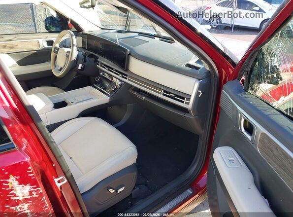 5NMP54GL1RH033075 2024 HYUNDAI SANTA FE CALLIGRAPHY Red Vista interior delantera