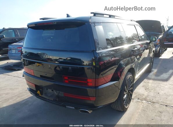 5NMP54GL2SH101633 2025 HYUNDAI SANTA FE CALLIGRAPHY Black უკანა მარჯვენა
