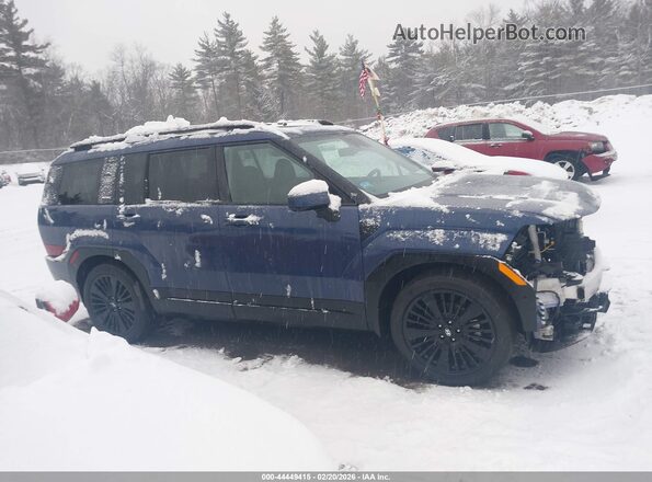 5NMP5DG12SH029489 2025 HYUNDAI SANTA FE HYBRID Blue Панорамний вид салону 360°