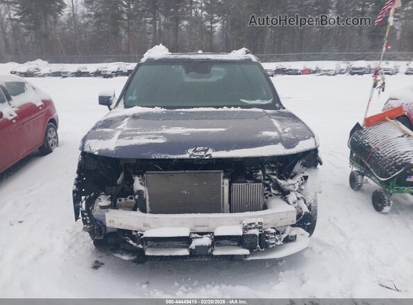 5NMP5DG12SH029489 2025 HYUNDAI SANTA FE HYBRID Blue Вид задньої частини салону